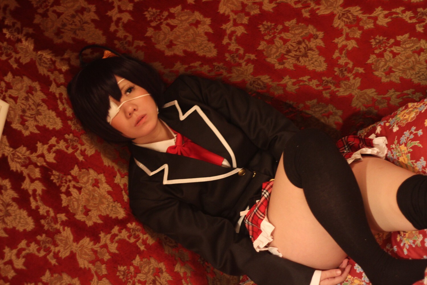 [Cosplay]  Hot Rikka Takanashi from Chuunibyou Demo Koi Ga Shitai